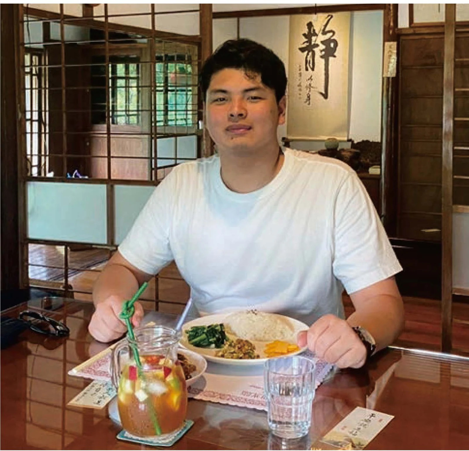 登川瑛於菁桐舊礦長宿舍改建的咖啡館